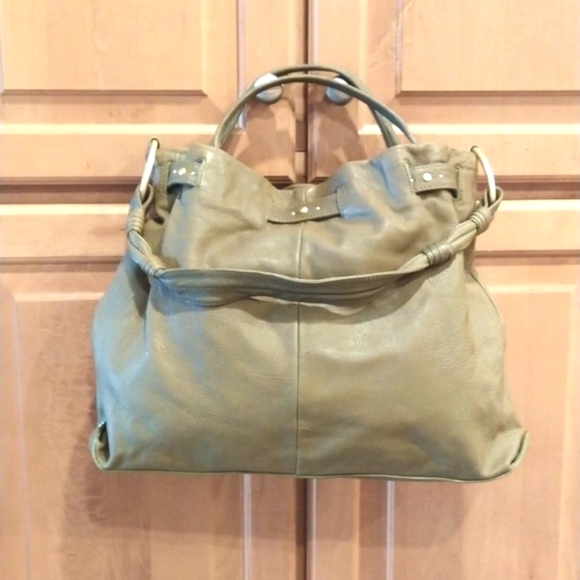 Sigrid Olsen Large Hobo Shoulder Bag Leather EUC - Picture 2 of 13